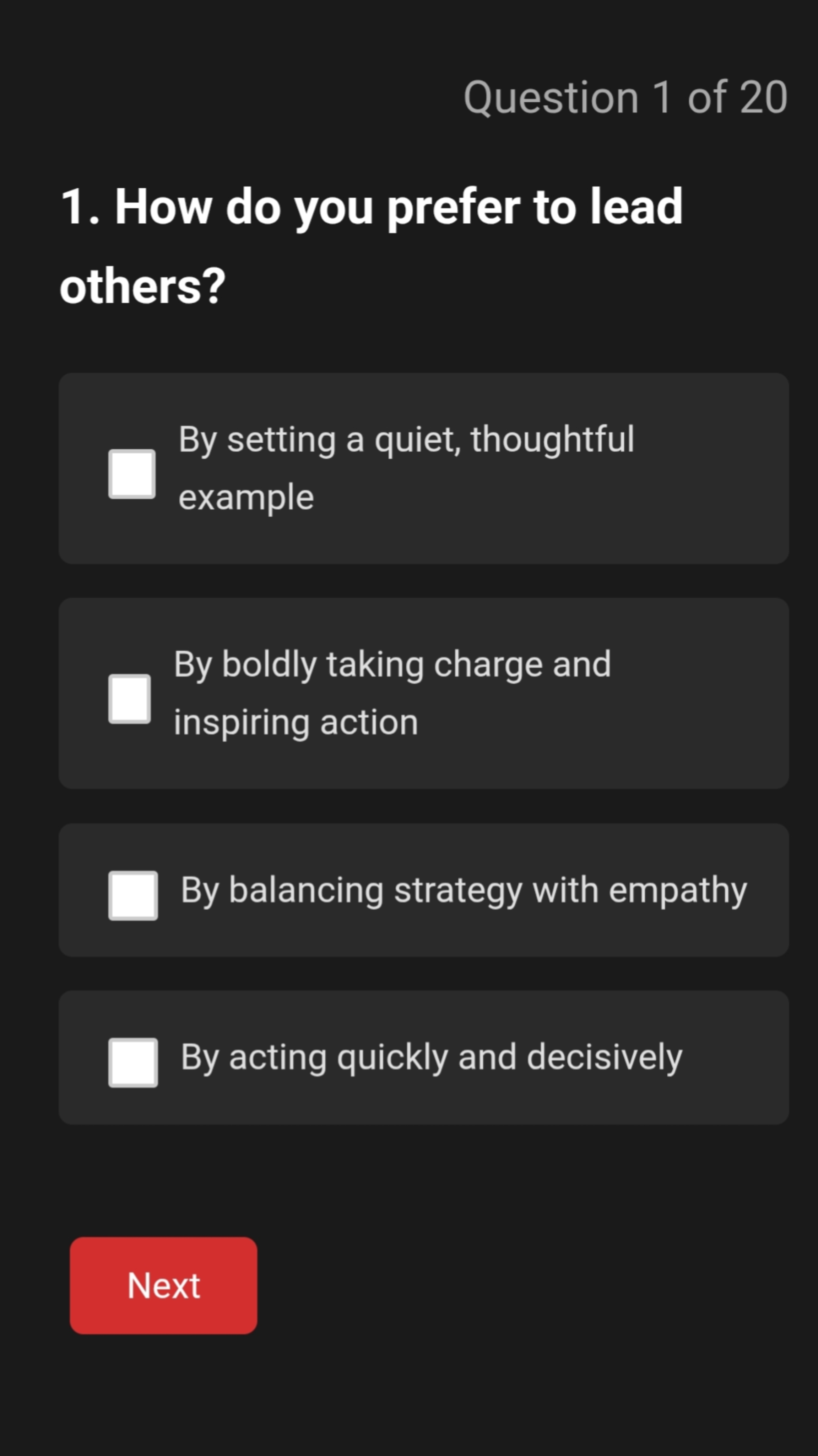 Answer Questions